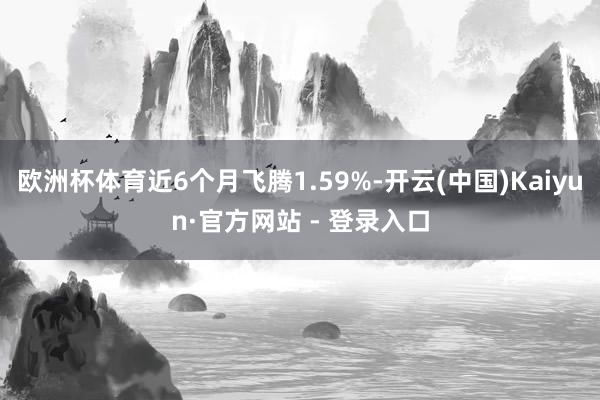 欧洲杯体育近6个月飞腾1.59%-开云(中国)Kaiyun·官方网站 - 登录入口